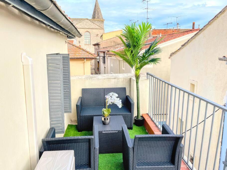Studio Cosy - 2 Pers - Beziers - Centre - Terrasse - Clim Экстерьер фото