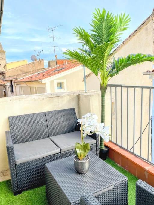 Studio Cosy - 2 Pers - Beziers - Centre - Terrasse - Clim Экстерьер фото